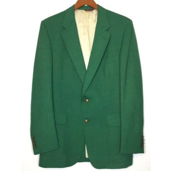 Vintage Other - Mens VTG Green Skipper Blazer Sports Coat